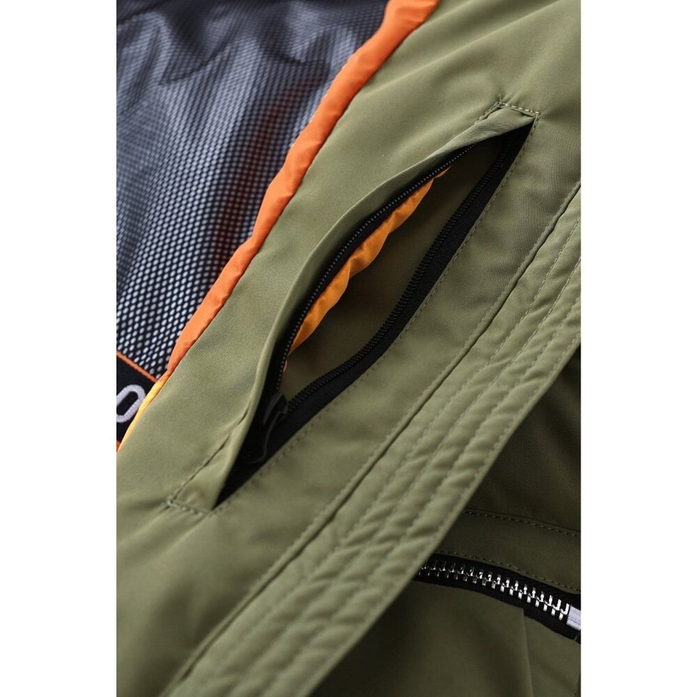 Orolay 092 Universe Thickened Duck Down Jacket Women's Small Green Waterproof - Picture 5 of 15